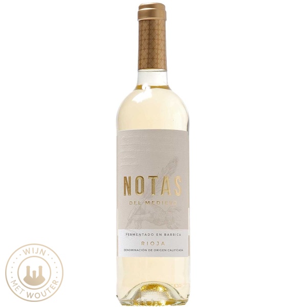 Notas del Medievo Rioja Blanco Fermentado en Barrica