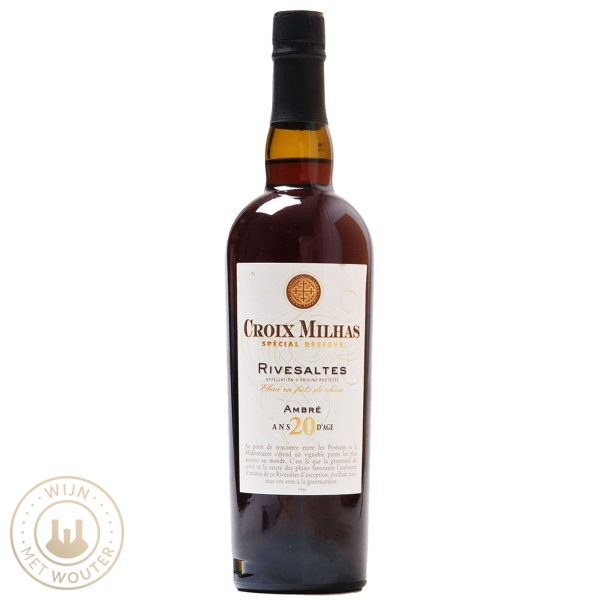 Muscat de Rivesaltes Ambré 20 Ans Croix Milhas