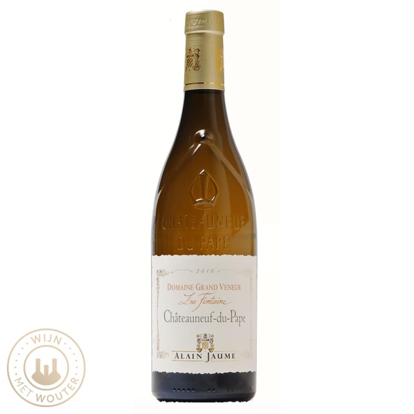 Châteauneuf-du-Pape blanc La Fontaine Dom.Gr. Veneur (Bio)