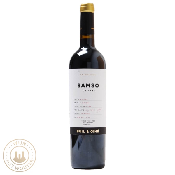 Samsó 104 Anys Priorat Buil & Giné